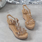 🌸Spring Specials🌸Glitter Butterfly Embellished Open Toe Sandals