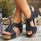 Women's Trendy Open Toe Wedge Sandals