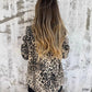 Women's Fashion Leopard Print Blazer