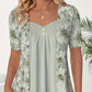 🌸Summer Hot Sale 49%OFF🌸Women's Irregular Floral Patchwork Top