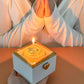 Creative Cute Bear Cake Rotating Ring Box
