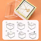 Creative Cute Bear Cake Rotating Ring Box