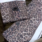🎯 Factory direct supply ✨Women's Fashion Leopard Pattern Comfortable Loose Fit 2-Piece Set