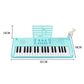 37-Key Kids Piano Keyboard with Microphone