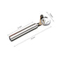 Stainless Steel Slotted Design Kitchen Noodle Knife