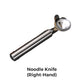 Stainless Steel Slotted Design Kitchen Noodle Knife