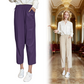 Women's Casual Straight Cropped Pants
