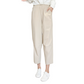 Women's Casual Straight Cropped Pants