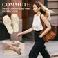French Style Fake Pearl Embellished Flat Mules