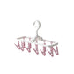 12-Clip Foldable & Windproof Drying Rack