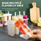 4-Cavity Popsicle Mold with Lid and Sticks