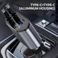 4 in 1 Fast Charging & Retractable Car Charger