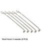 Crochet Hooks With Tongue For Sweaters