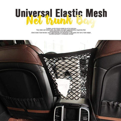 Universal elastic mesh luggage bag