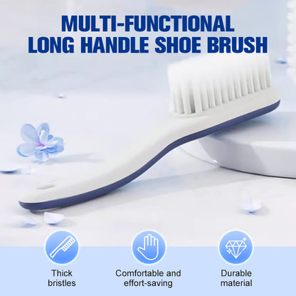 Multi-Functional Long Handle Shoe Brush