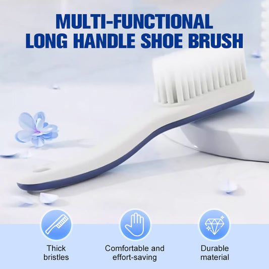 Multi-Functional Long Handle Shoe Brush