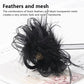 Creative Gift - Feather Mesh Plush Hair Clip Jewelry