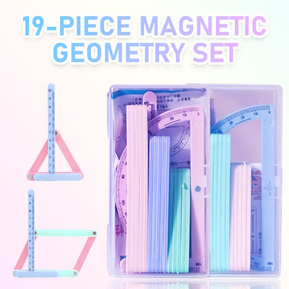 19-Piece Magnetic Geometry Set