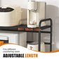 2-Tier Adjustable Microwave Rack