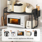 2-Tier Adjustable Microwave Rack
