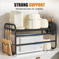 2-Tier Adjustable Microwave Rack