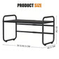 2-Tier Adjustable Microwave Rack
