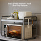2-Tier Adjustable Microwave Rack