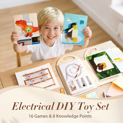 Electrical DIY Toy Set: 16 Games & 8 Knowledge Points