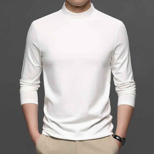 Casual mid-length golf shirt for men