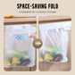 No-Drill Wall-Mounted Folding Trash Bag Holder
