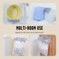 No-Drill Wall-Mounted Folding Trash Bag Holder