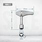 Multi-Functional Utilities Key Wrench
