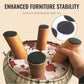 30PCS Self-Adhesive Furniture Floor Protector Pads
