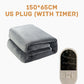 Ultra-Cozy Electric Heated Blanket with Timer
